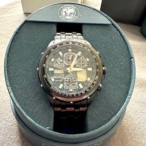 Citizen Eco Drive Skyhawk watch